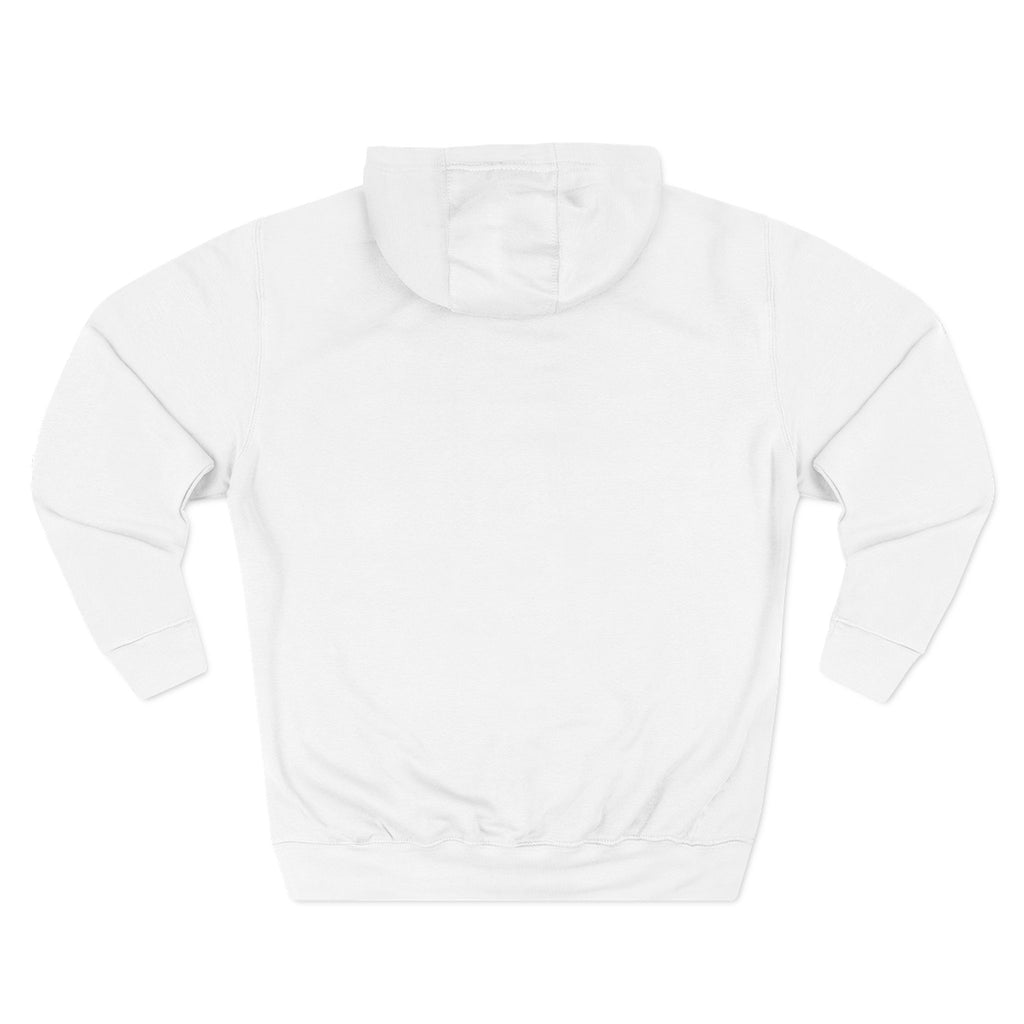 "Jesus Is Him" White Fleece Hoodie